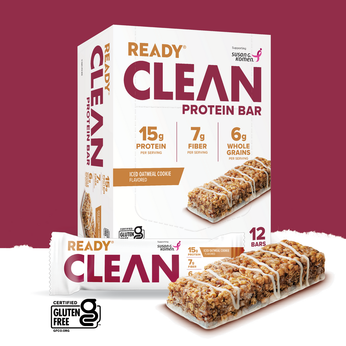 Ready Clean Protein Bar - Iced Oatmeal Cookie