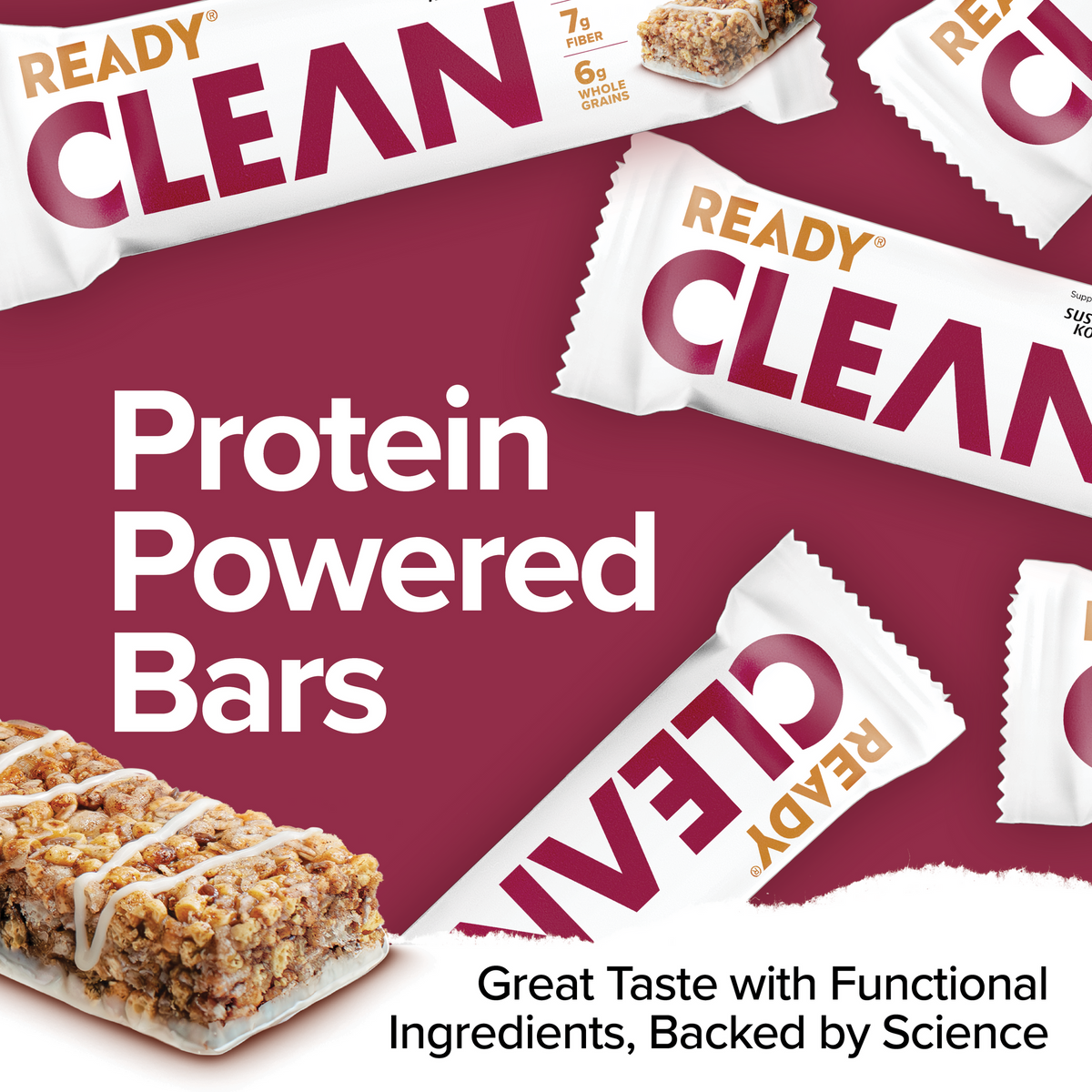Ready Clean Protein Bar - Iced Oatmeal Cookie
