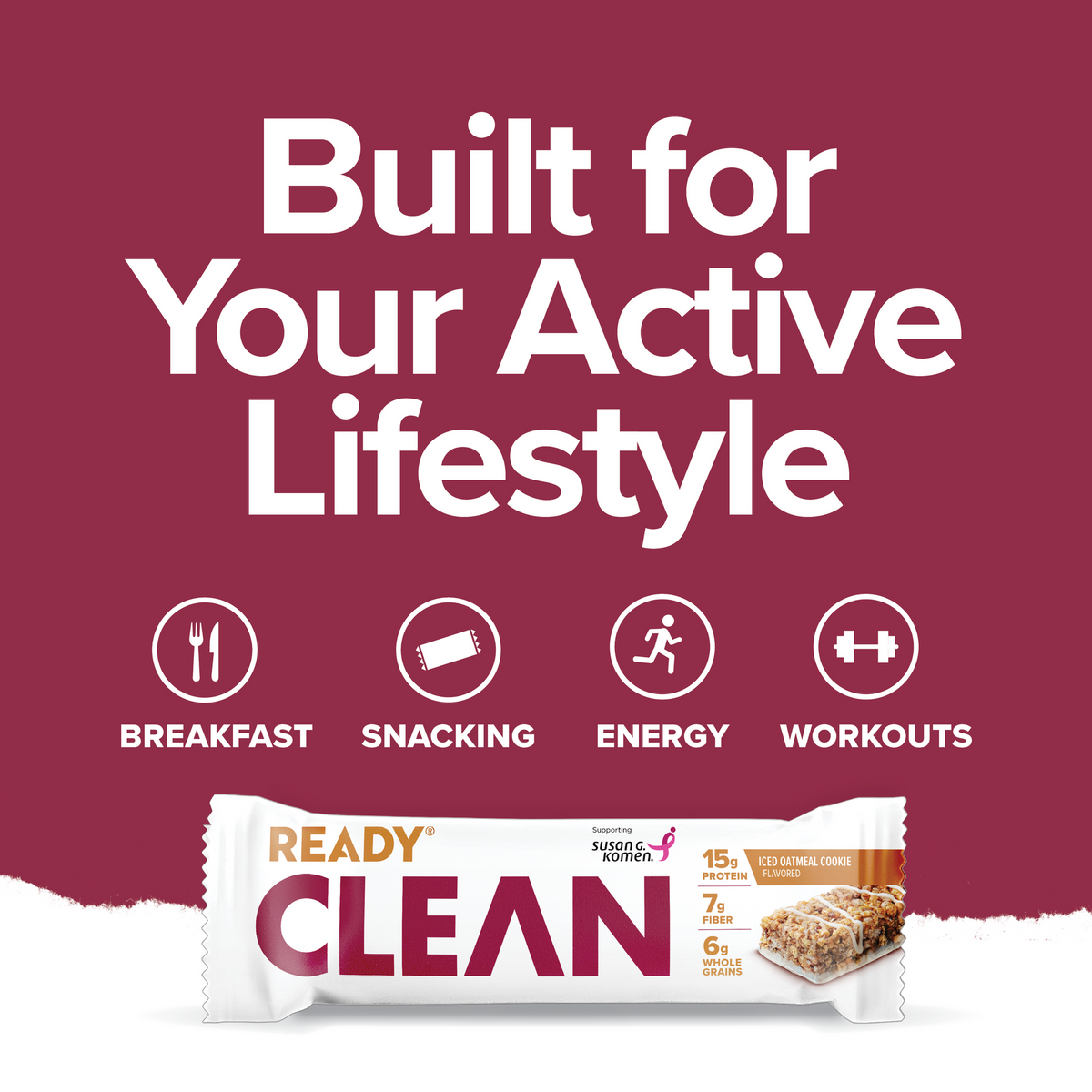 Ready Clean Protein Bar - Iced Oatmeal Cookie