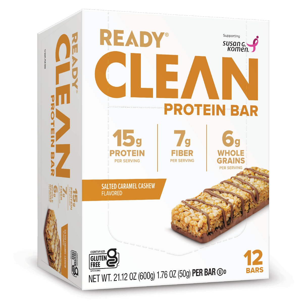Ready Clean Protein Bar - Salted Caramel Cashew