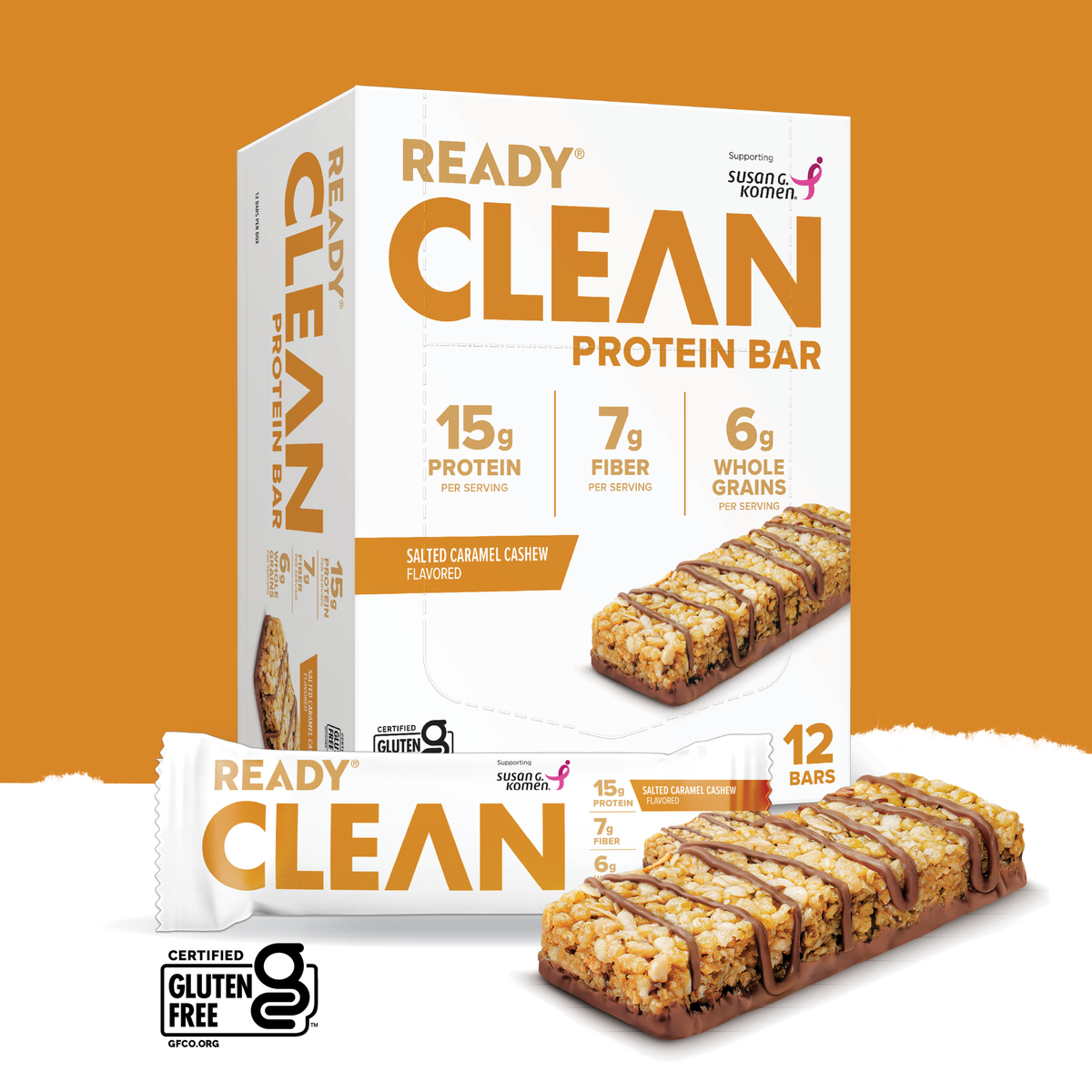 Ready Clean Protein Bar - Salted Caramel Cashew