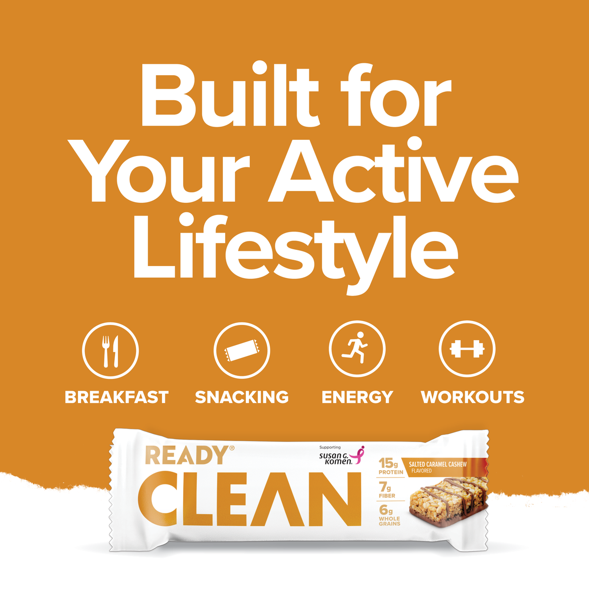 Ready Clean Protein Bar - Salted Caramel Cashew