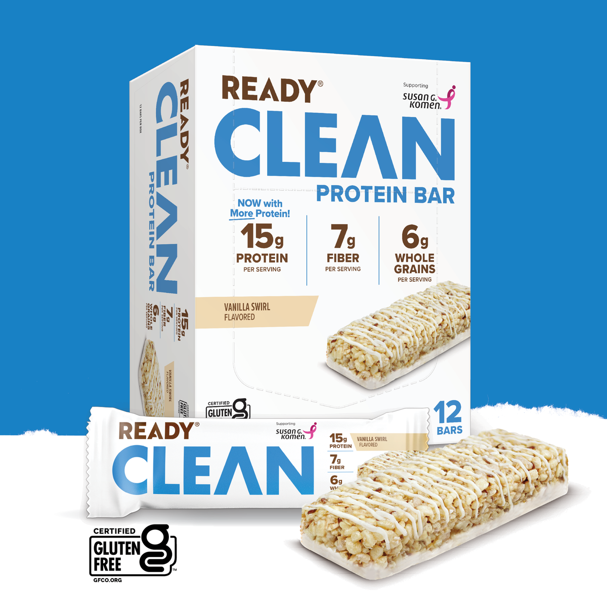 Ready Clean Protein Bar - Vanilla Swirl