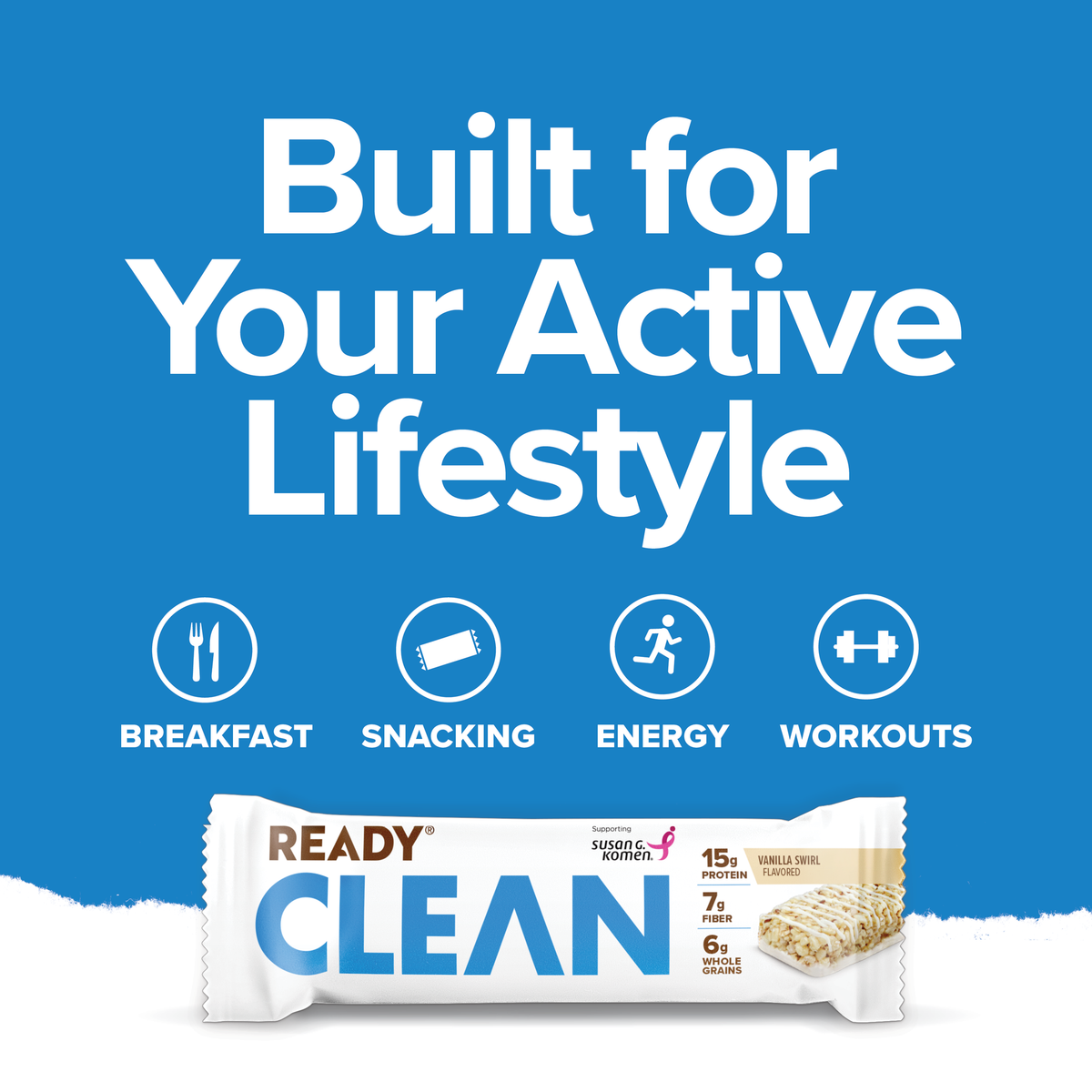 Ready Clean Protein Bar - Vanilla Swirl