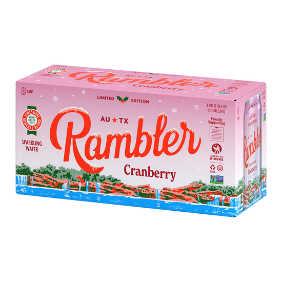 Cranberry Sparkling Water 8 Pack