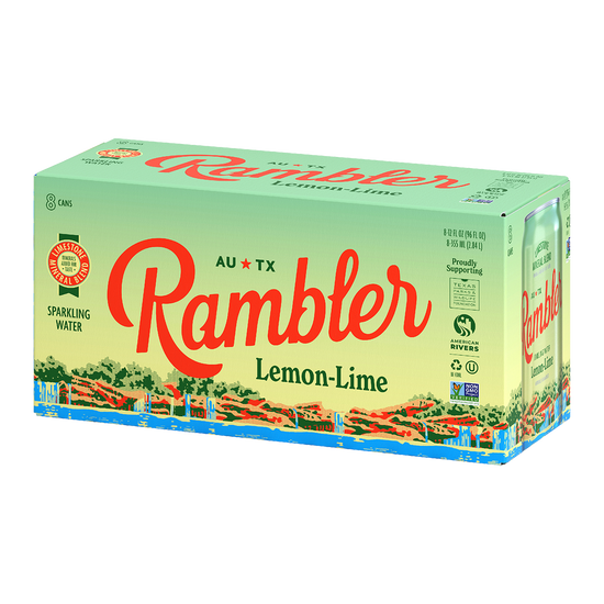 Lemon Lime Sparkling Water 8 Pack