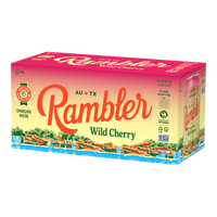 Wild Cherry Sparkling Water 8 Pack