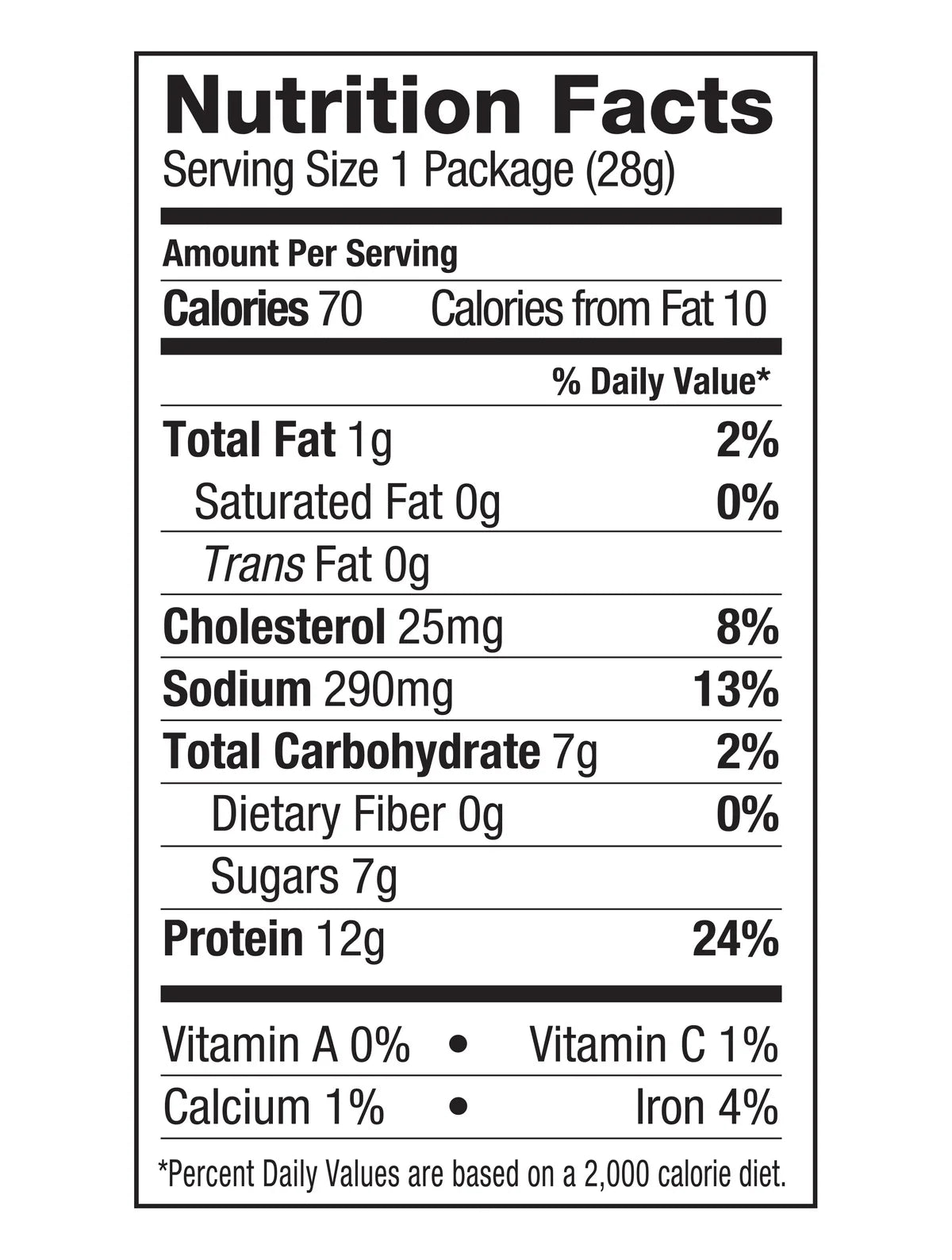 Sesame Teriyaki THINK Beef Jerky - 1 oz (50 Pack)