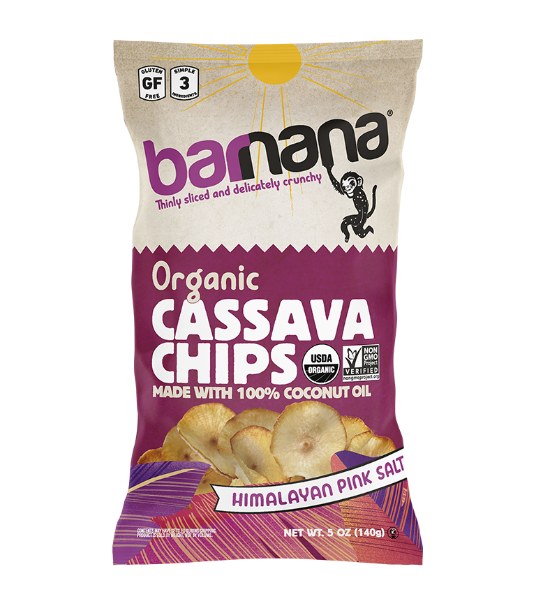 (6 Pack) Pink Salt Cassava Chips 5oz.