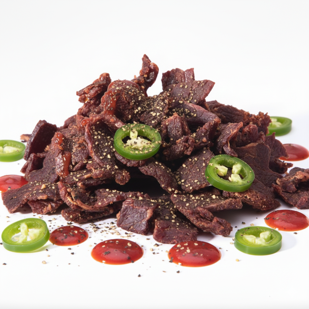 BULK All-Natural Sweet and Spicy Brisket Jerky (Bulk sizes available)