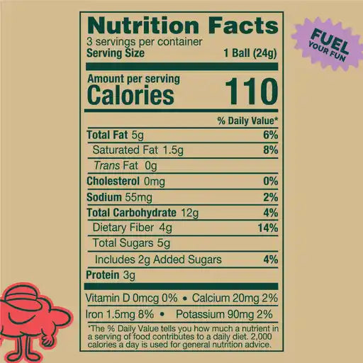 BUNCHIES Energy Balls – Chocolate (75 single serves)