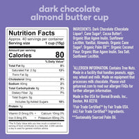 UnReal Mini Dark Chocolate Almond Butter Cups 0.5oz (40ct)
