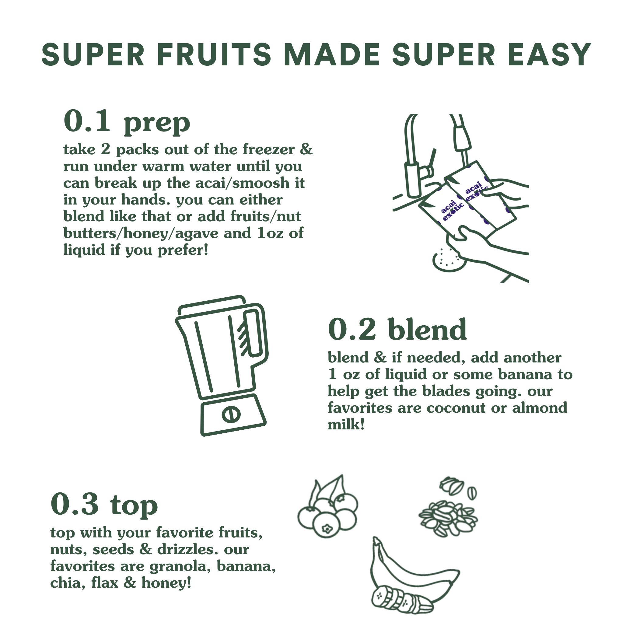 Acai Exotic Pure Acai Retail Case - Wholesale