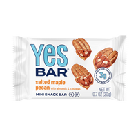 YES BAR Salted Maple Pecan .7oz MINIS (60 Pack)