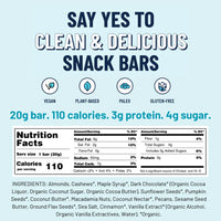 YES BAR Dark Chocolate Chip 0.7oz MINIS (60 Pack)